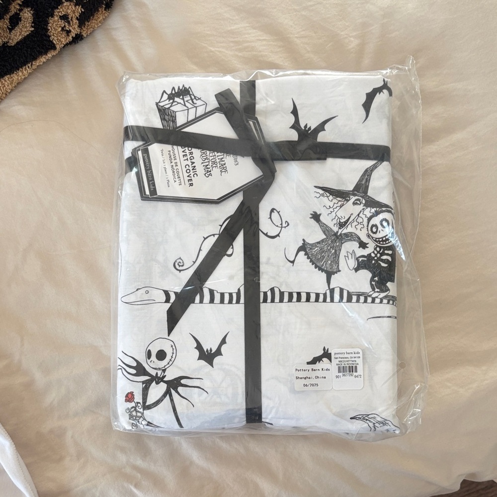 Potter Barn Kids Nightmare Before Christmas Duvet Cover